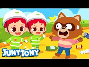 Sanitation Engineer | Job & Occupation Songs for Kids | Career Songs for Kindergarten | JunyTony