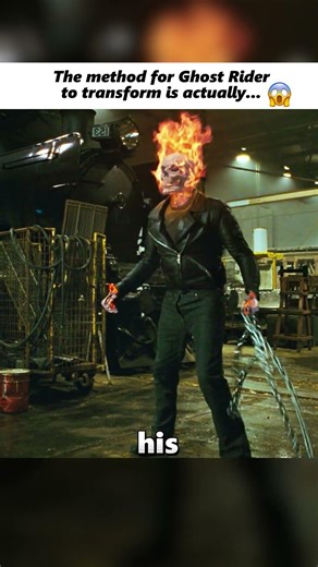 The Most Painful Transformation in Marvel History 🔥💀#ghostrider #shorts #marvel