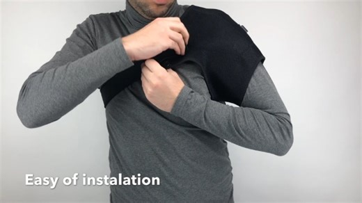 Watch Heated Shoulder Wrap Brace Shoulder Heating Pad on Amazon Live