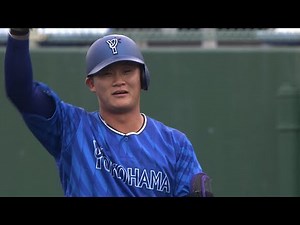 4回表、益子京右の2点タイムリーヒットでDeNAが先制！ -2024年プロ野球ファーム日本選手権-