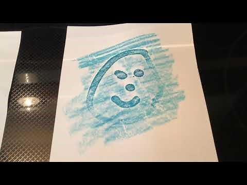 Invisible Ink with Salt and Water