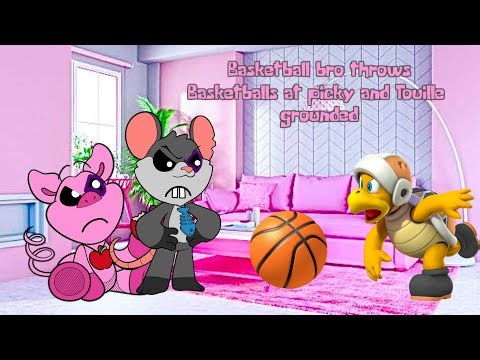 Basketball bro throws Basketballs at picky and Touille/grounded