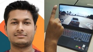 Teen innovator creates hand gesture control system for PC racing games