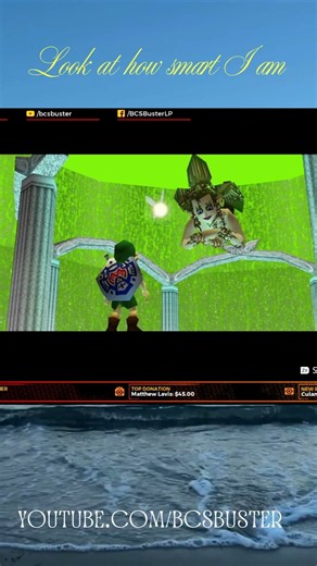 Look at How Smart I am! #zelda #link #goron #gaming #biggoron #majorasmask #retro #n64 #nintendo