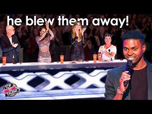 His Voice BLEW Them Away – Powerhouse Singer Gets Standing Ovation From All 4 Judges!