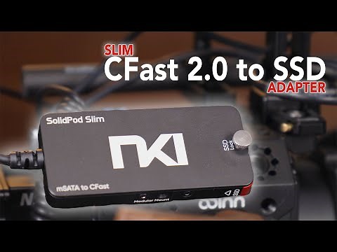 NEW SolidPod Slim CFast 2.0 to SSD Adapter