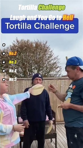Tortilla challenge😂😂😂 #tortillachallenge #funnyvideos #funny #funnymoments #foryou #fails