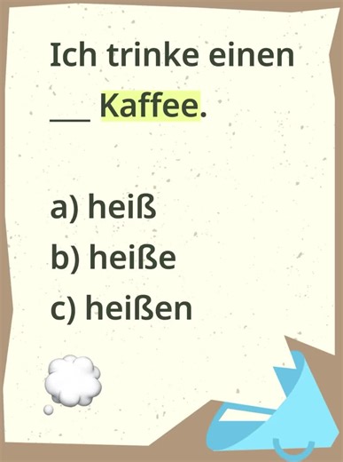 Guess the correct answer. #learngerman #germanlanguage #fyp #goviral #deutsch