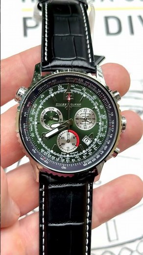Chase Durer FLIGHT COMMANDER SWISS 49 mm. 200 MT. Sapphire