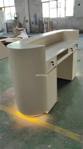 💛Evadne Salon Spa Reception Desk #m2retail