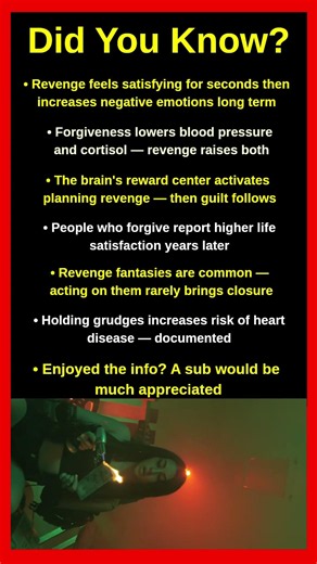 What Science Discovered About Revenge Will Shock You 😡🧠