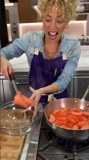 Cinnamon apples are RED hot 🍎