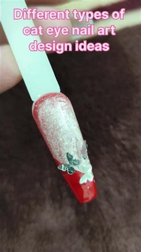 Different types of cat eye nail art design ideas #trending #nailart #youtube