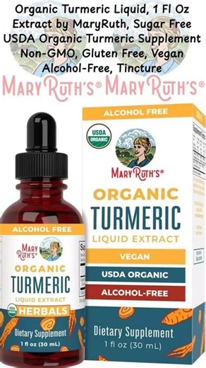 Organic Turmeric Liquid Extract by MaryRuth