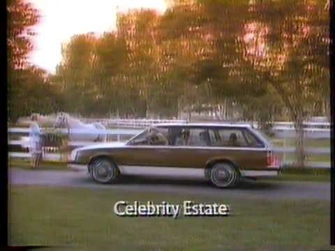1985 Chevy Celebrity Station Wagon "Live it" TV Commercial