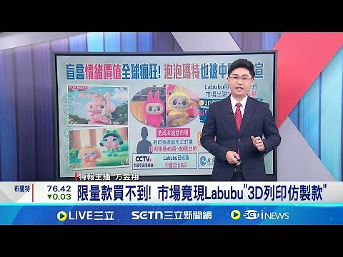 限量款買不到! 市場竟現Labubu"3D列印仿製款" 撞臉Labubu! 中博物館"2000年前青銅器"好眼熟│特報主播 方昱翔│國際焦點20250618│三立新聞台