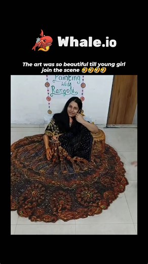 TrueReel on Instagram: "The post shares a 23-second montage video of humorous Rangoli-making fails at an Indian wedding, captioned to poke fun at a young girl disrupting the delicate floor art, blending cultural tradition with chaotic family antics. - Authored by Blaise Rugaju, a Congolese-French hardware engineer known for lighthearted social media shares, the clip exploded to 1.6 million views and 3,800 likes within a day, tapping into the global relatability of wedding mishaps. - User replies