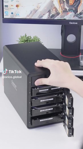 ORICO 5 Bay RAID Hard Drive Enclosure - Ultimate Storage Solution