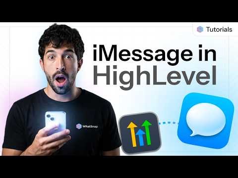 Send Blue Bubble Messages from GHL — iMessage Setup Guide