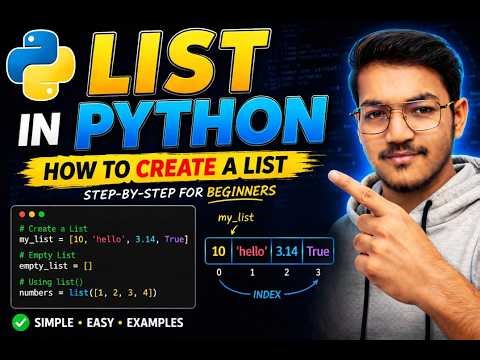 List in python | Complete python course for O level and BCA