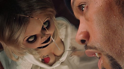 Tiffany kills man at the dinner table, Seed of Chucky