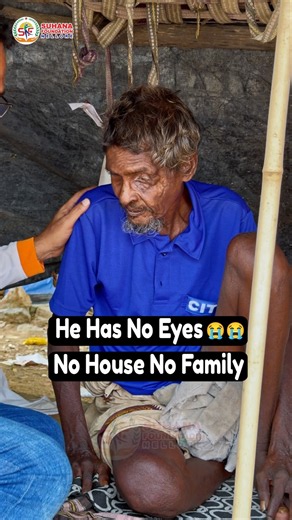 He Has No Eyes No House No Family - Blind Grandfather Got Help ❤️
