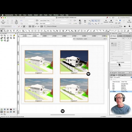 Replace Viewport Styles For Faster Viewport Checking #vectorworks