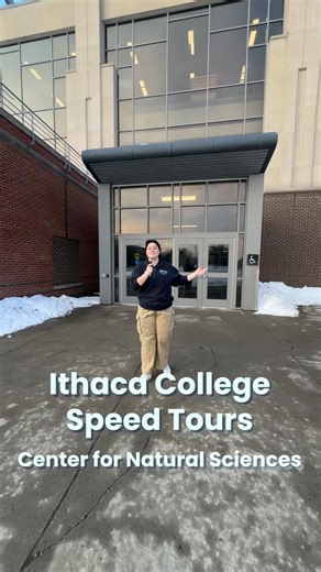 Come with us on a tour of our Center for Natural Sciences! #ithacacollege