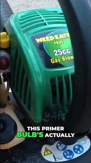 Fixing Leaky Weed Eaters: Primer Bulb Trouble! #shorts