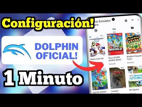 🎮te ENSEÑO a CONFIGURAR DOLPHIN de ANDROID en MENOS de UN MINUTO! SUPER EFECTIVO y BIEN EXPLICADO!