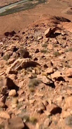 Wingsuit Flying Over the Desert