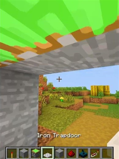 MINECRAFT ROLLING SHUTTER #shorts