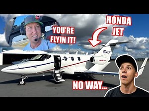 Cleetus Surprised Us With a HONDA JET!