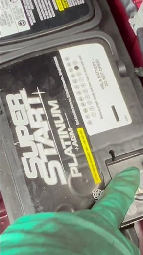 Using a battery terminal shim on my battery post. #battery #batteryshim #duralast #autozone #mech