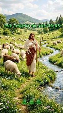 Psalm 23: The Lord Is My Shepherd (Female Vocal) 🕊️ Deep Peaceful Acoustic Hymn