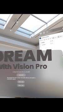 Dream with Apple Vision Pro 🪄 Text-to-3D in VR - Scale AI Generative Hackathon Demo🧑‍💻
