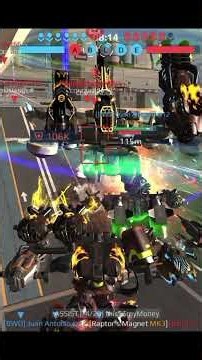 blaze rex burning the red enemies || [War robots ] WR gameplay