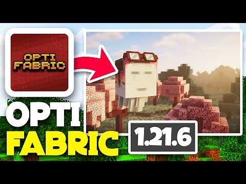 How to Download & Install OptiFabric in Minecraft 1.21.6 (OptiFine Alternative)