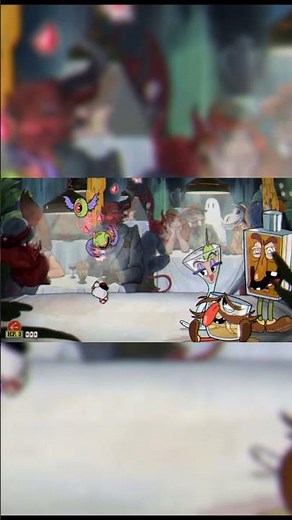 Cuphead + DLC - Tipsy Troop Boss Fight (A+ Rank, No Damage) #cuphead #shorts #gaming