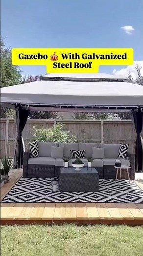 13x13 Pop Up Gazebo Assembly - Easier Than Expected #DIY #patio