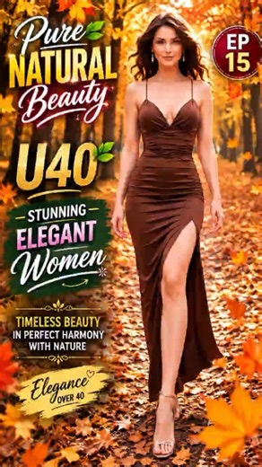 PURE NATURAL BEAUTY U40 🌿 | STUNNING ELEGANT WOMEN | EP 15