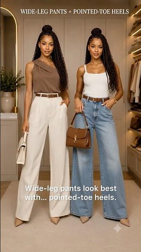 Fashion Secret #14 ✨ The Best Shoes for Every Pant Type