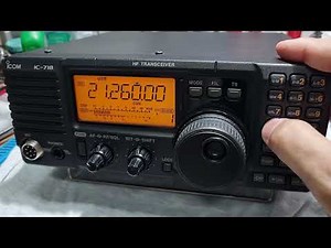 Icom UT106 DSP install to IC 718 HF Tranceiver