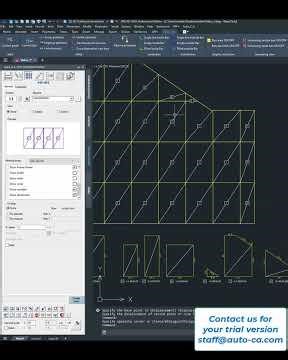 Reinforced Concrete Mesh Detailing in CAD #zwcad #structuralengineering #autocad