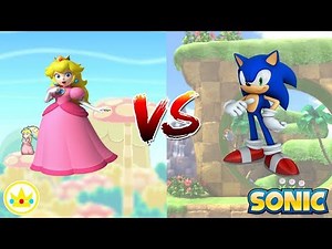 Battle Nr. 5 - Peach gegen Sonic