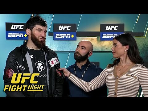 Magomed Ankalaev calls for title shot following knockout win vs. Johnny Walker | UFC Post Show
