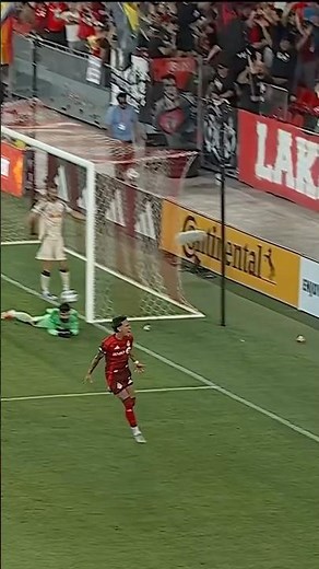 Hamilton’s own with the equalizer 💥#goal #toronto #soccer #football