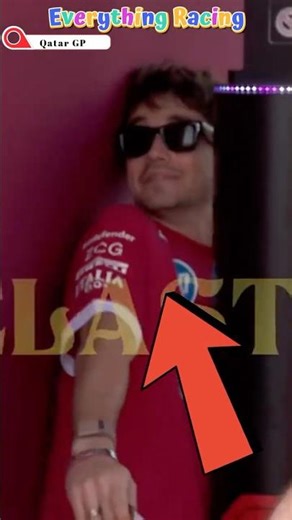 When Charles Leclerc's Paddock Pass FAILED at Qatar #charlesleclerc #qatargp #f1shorts