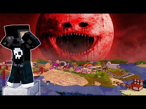 BLOOD MOON VS SECURITY BUNKER in Minecraft!