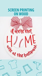 Screen printing on wood 🤯 You guys asked for more tips on how to screen print signs so I just published a full YouTube tutorial sharing all my secrets!⁠ ⁠ The video talks about how to get sharp lines and how to setup your screen to make multiple signs with the same piece of vinyl.⁠ ⁠ Send me a message with the word WOODSIGN and I’ll send you the link.⁠ ⁠ ⁠ ⁠ ⁠ ⁠ ⁠ #siserromeo #woodsign #signmaker #diycraft #cricut #cricutmade #cricutmaker #cricuteverywhere #cricutcrafting #cricutcrafts #cricutp